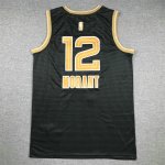 NBA 12 Morant Memphis Grizzlies 24-25 Maillot noir gold